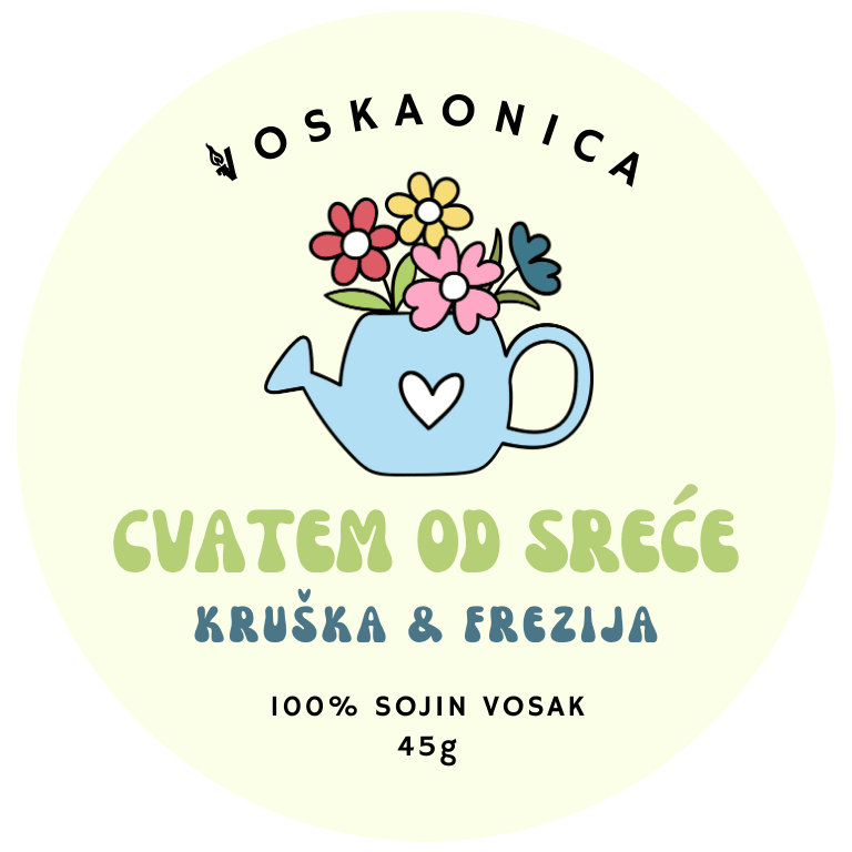 Mirisni vosak - Cvatem od sreće