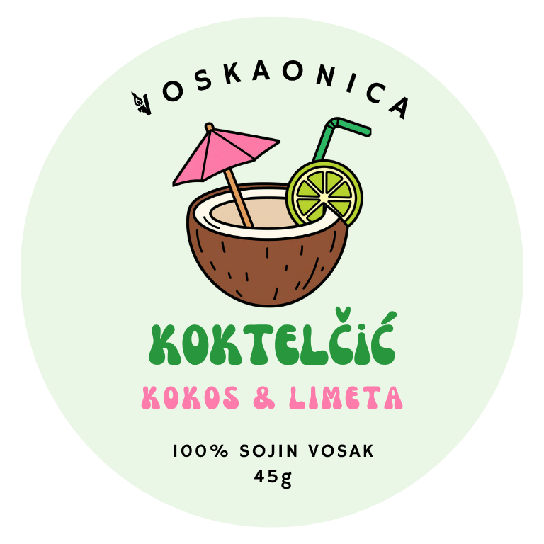 Mirisni vosak - Koktelčić