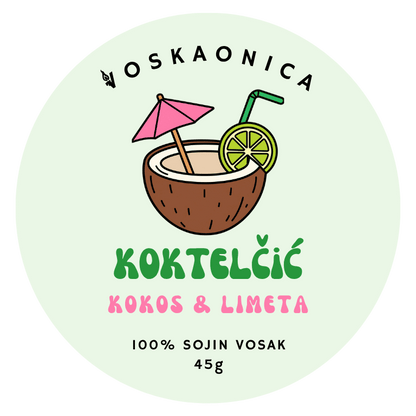 Mirisni vosak - Koktelčić