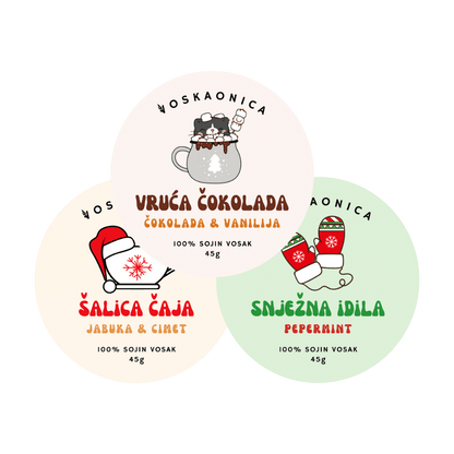 Mirisni voskovi za aroma lampu - Set Kuhinja Bake Mraz