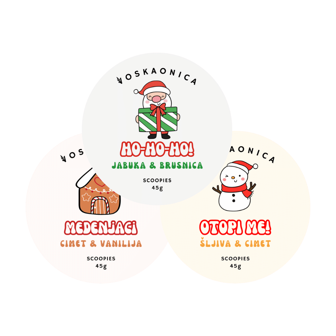 Mirisni scoopiesi za aroma lampu - Radionica Djeda Božićnjaka