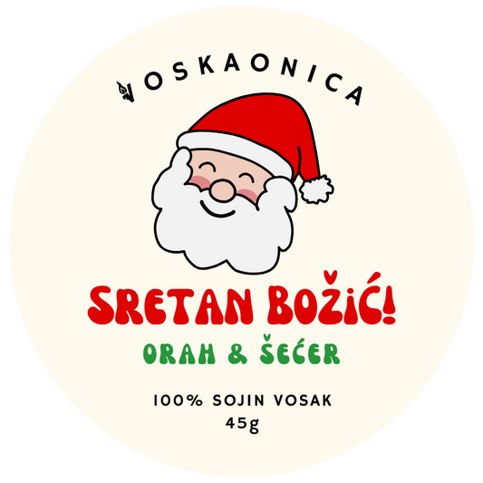 Mirisni vosak - Sretan Božić